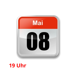08 Mai Unser nächster Clubabend:          19 Uhr  Bürgerhaus - JC