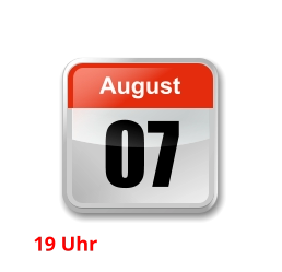 07 August Unser nächster Clubabend:          19 Uhr  Bürgerhaus - JC