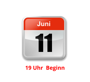 11 Juni Unser nächster Clubabend:          19 Uhr  Beginn   Jugendclub