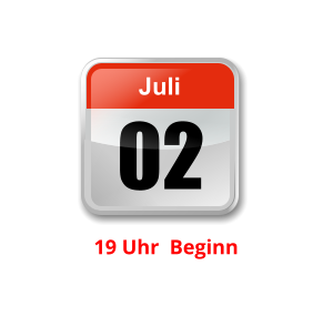 02 Juli Unser nächster Clubabend:          19 Uhr  Beginn   Jugendclub